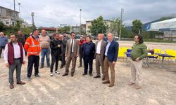 ALAPLI ÇATAK KÖYÜ FUTBOL SAHASINA KAVUŞUYOR.