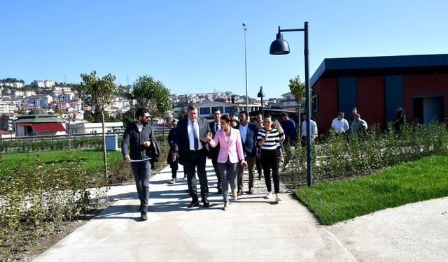 İSTANBUL'DAN PARKI İNCELEMEYE GELDİLER