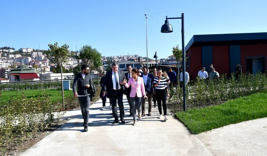 İSTANBUL'DAN PARKI İNCELEMEYE GELDİLER